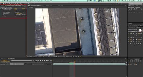 Adding fisheye effect to a footage .